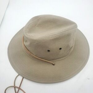 Aussie Hat Outback Boonie Fedora Sun Hats In Khaki Small Safari